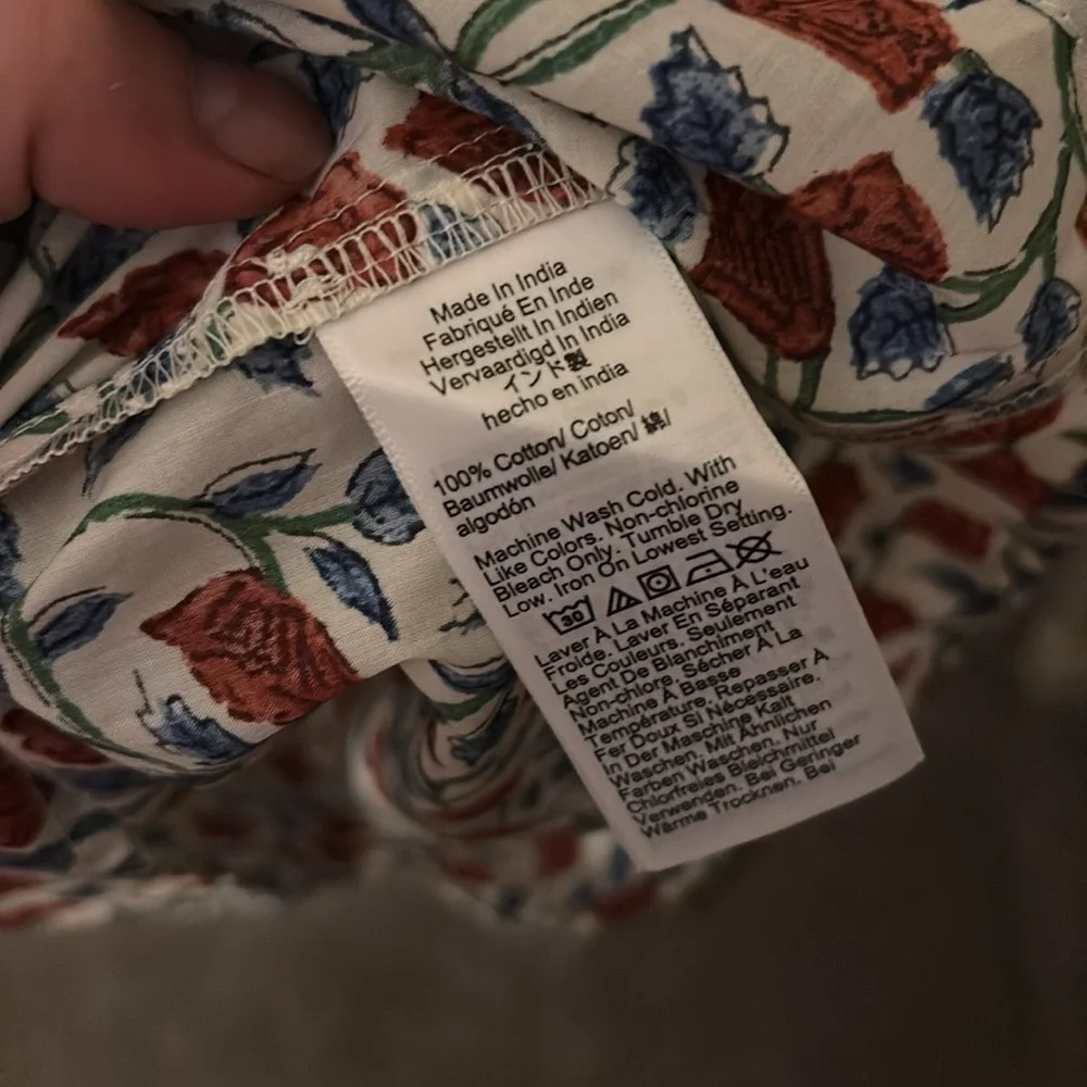 🌹 {PRICE FIRM} J.Crew Shirred Popover Top in Rosewood Floral - Picture 8 of 12